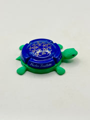 Nicolas Feuillatte Champagne (Blue) - Bottle Cap Magnet Turtle Shell Shocked Art