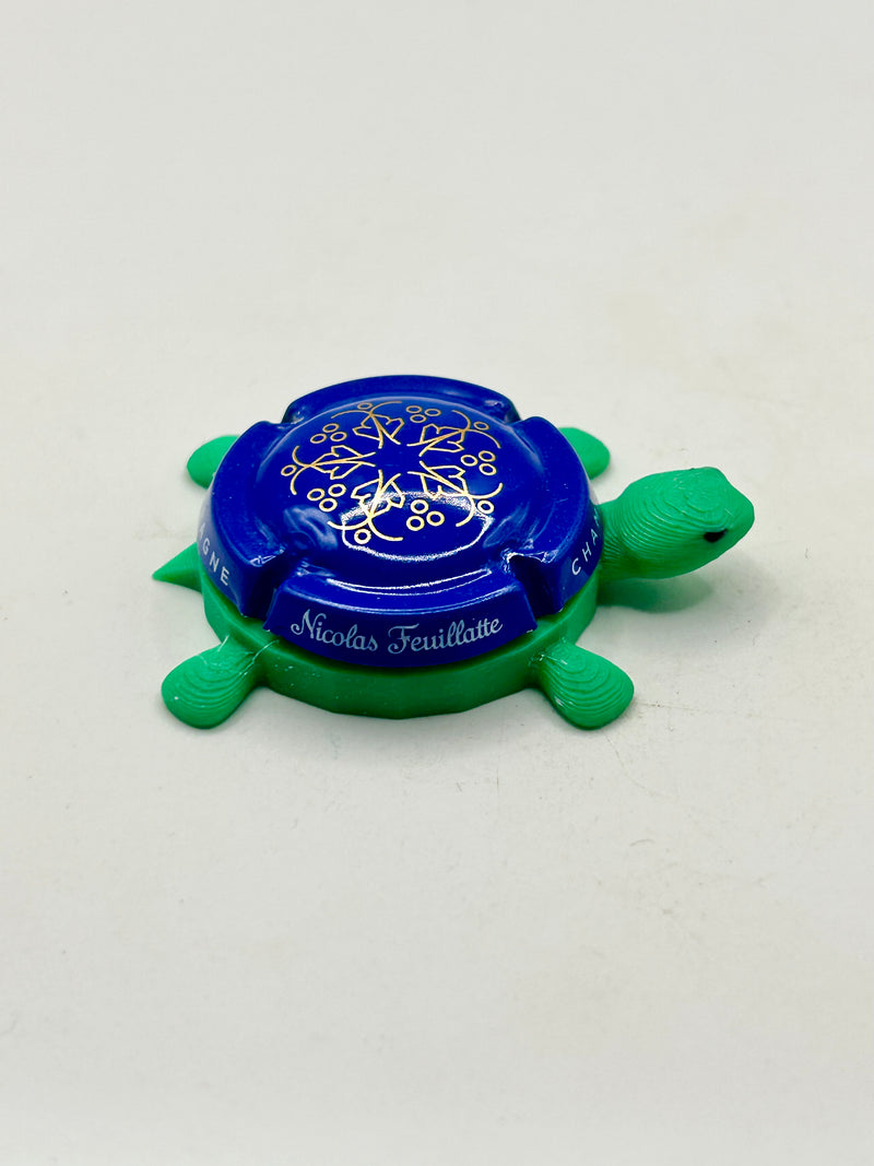 Nicolas Feuillatte Champagne (Blue) - Bottle Cap Magnet Turtle Shell Shocked Art