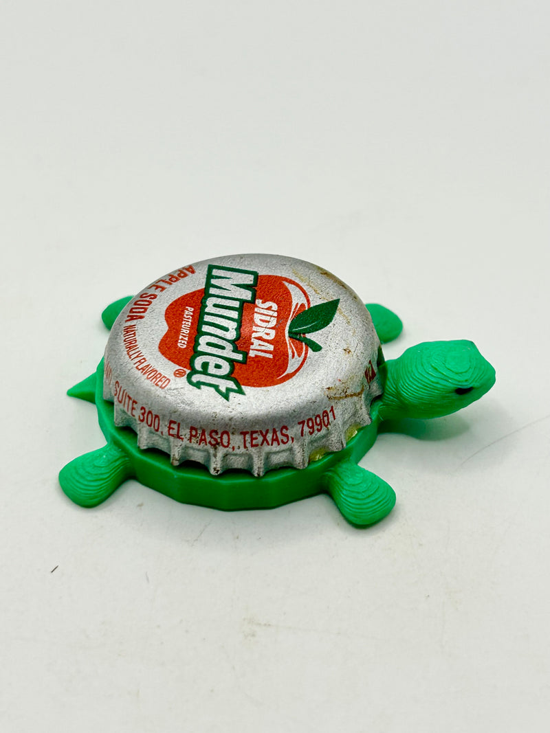 Parlor Soda - Bottle Cap Magnet Turtle (Copy) Shell Shocked Art