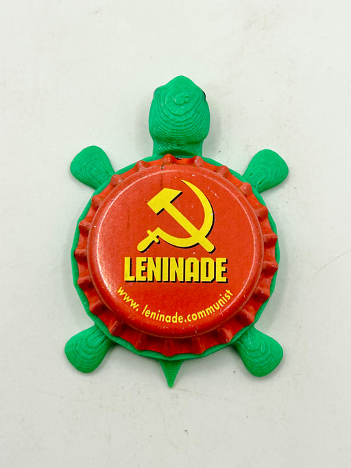 Leninade (Logo) - Bottle Cap Magnet Turtle Shell Shocked Art