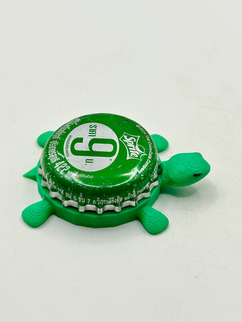 Sprite (Thailand) - Bottle Cap Magnet Turtle Shell Shocked Art