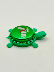 7 Up (Chrome, International Variation) - Bottle Cap Magnet Turtle Shell Shocked Art
