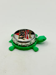 Labatt Extra Dry - Bottle Cap Magnet Turtle (Copy) Shell Shocked Art