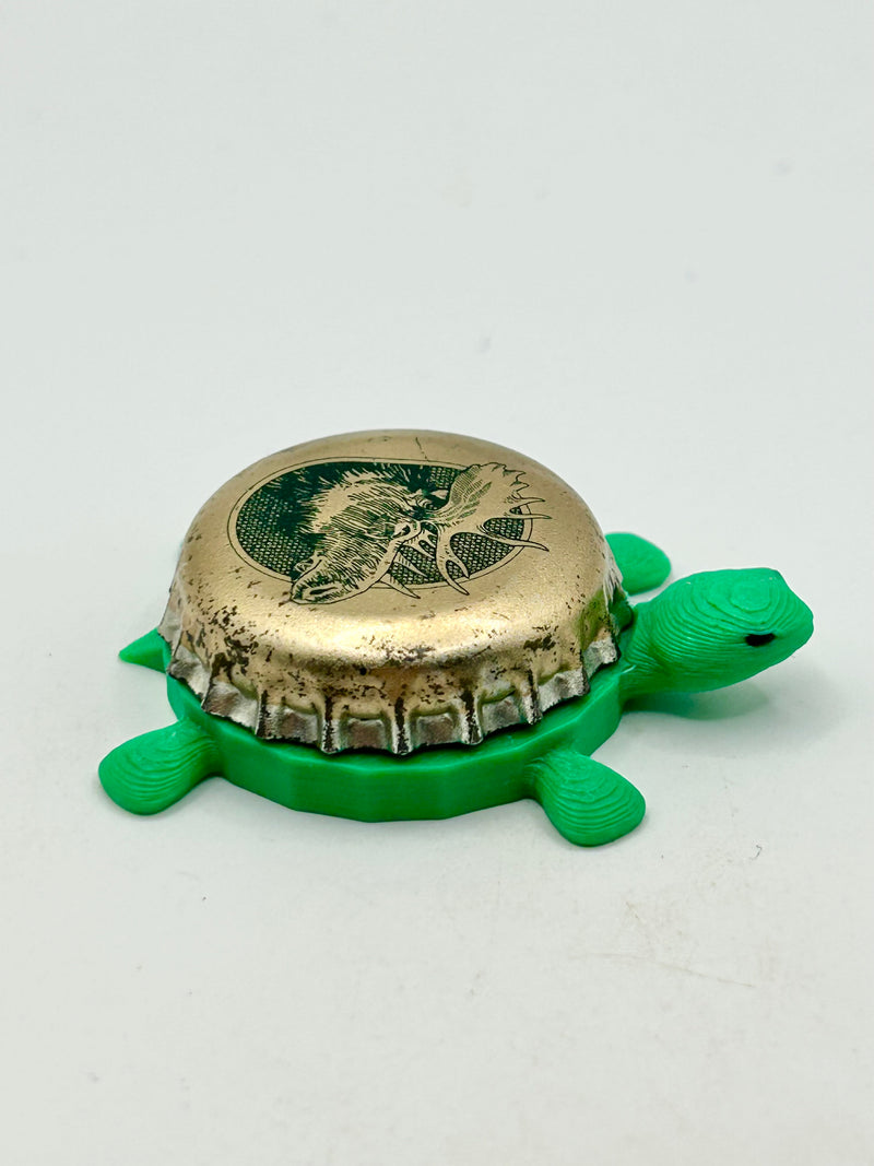 Moosehead Beer (Vintage, Moose Only) - Bottle Cap Magnet Turtle Shell Shocked Art