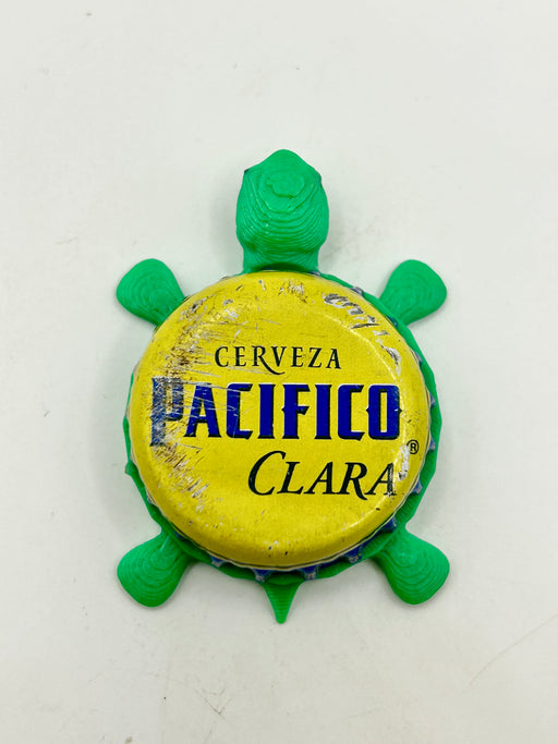 Pacifico Clara - Bottle Cap Magnet Turtle (Copy) Shell Shocked Art
