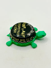 White Rock Arf N Arf- Bottle Cap Magnet Turtle (Copy) Shell Shocked Art