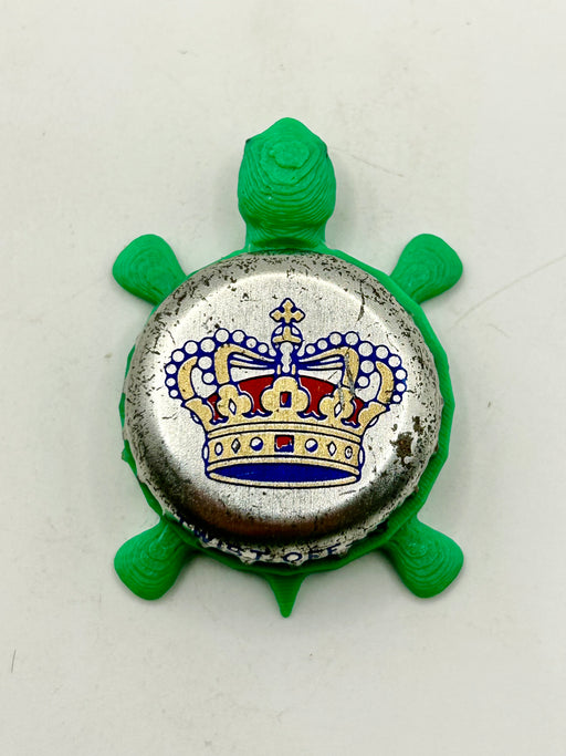 Crown, Heileman’s Brewing - Bottle Cap Magnet Turtle (Copy) Shell Shocked Art