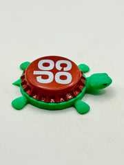 Co Op, Robinson’s Brewery (Red) - Bottle Cap Magnet Turtle Shell Shocked Art