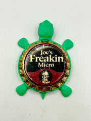 (Evansville Brewing) - Bottle Cap Magnet Turtle (Copy) Shell Shocked Art