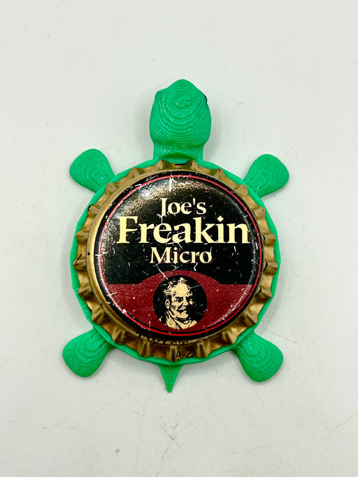 (Evansville Brewing) - Bottle Cap Magnet Turtle (Copy) Shell Shocked Art