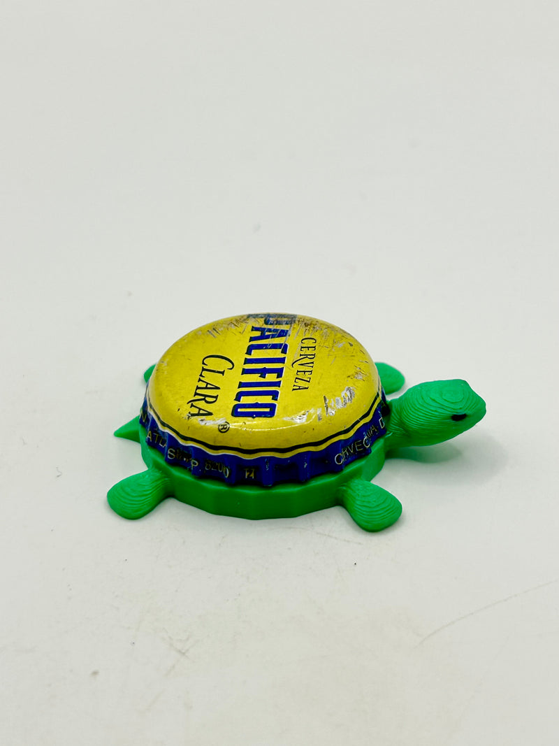 Pacifico Clara - Bottle Cap Magnet Turtle (Copy) Shell Shocked Art