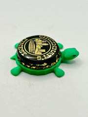 Cincinnati’s Finest (Black) - Bottle Cap Magnet Turtle Shell Shocked Art