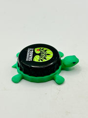 2 Towns Ciderhouse - Bottle Cap Magnet Turtle Shell Shocked Art