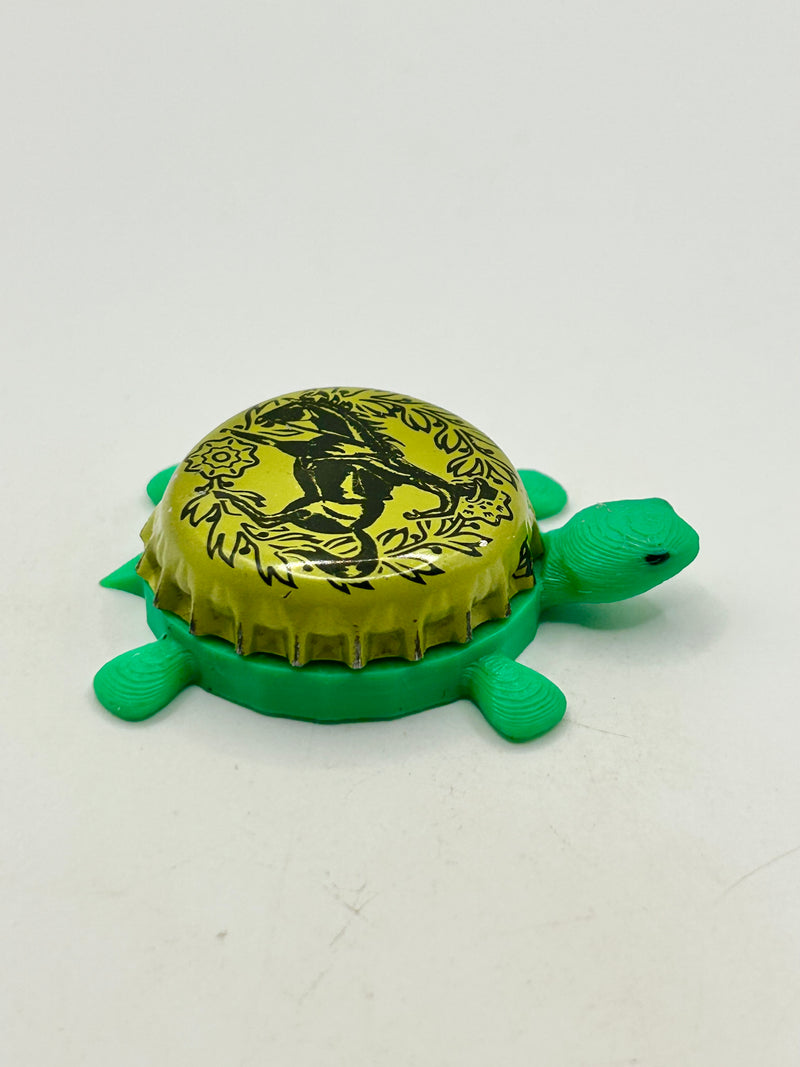 Buffalo Bitter (Belgium) - Bottle Cap Magnet Turtle (Copy) Shell Shocked Art