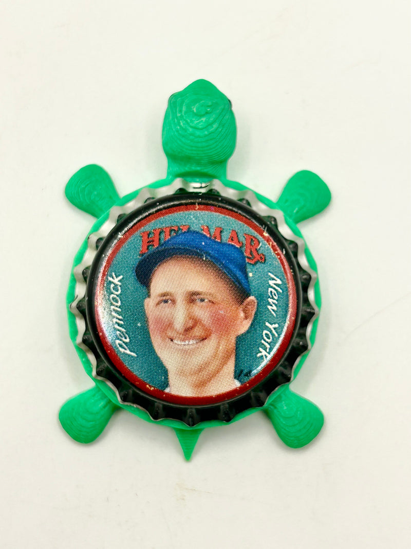Herb Pennock, Helmar Brewing Big League Brew (#14) - Bottle Cap Magnet Turtle Shell Shocked Art