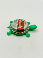 Orange Crush Soda (Vintage Variation 2) - Bottle Cap Magnet Turtle Shell Shocked Art