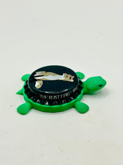The Rusty Fox (Vixen) - Bottle Cap Magnet Turtle Shell Shocked Art