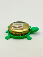 Moosehead Beer (Premium) - Bottle Cap Magnet Turtle (Copy) Shell Shocked Art