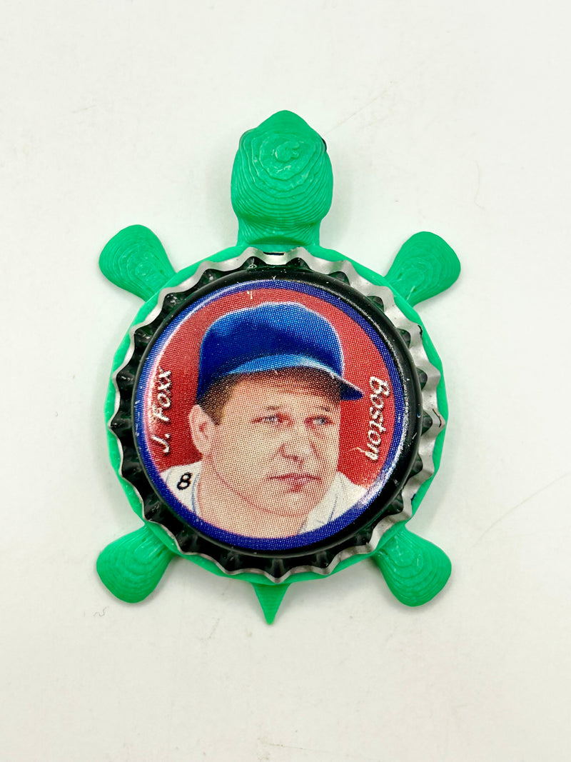Jimmie Foxx, Helmar Brewing Big League Brew (#8) - Bottle Cap Magnet Turtle Shell Shocked Art