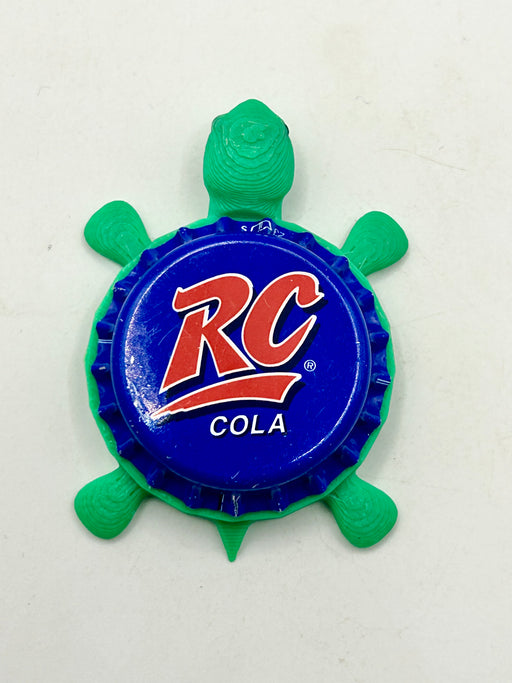 RC Cola (International) - Bottle Cap Magnet Turtle Shell Shocked Art