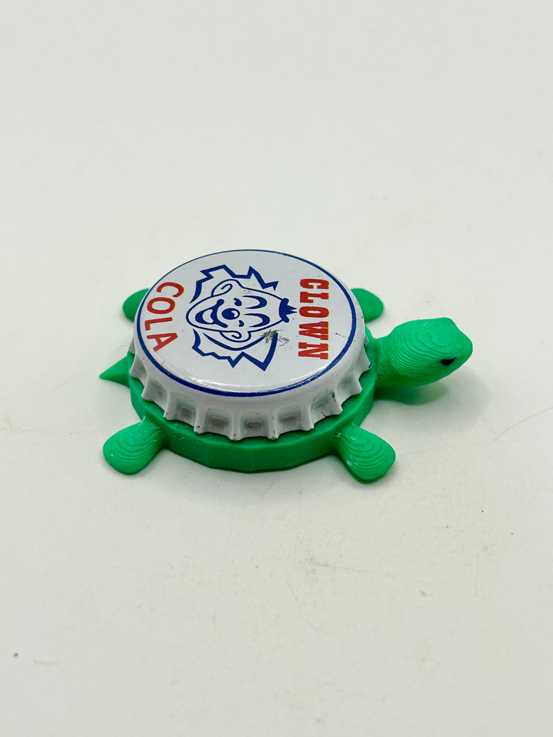 Clown Cola - Bottle Cap Magnet Turtle (Copy) Shell Shocked Art