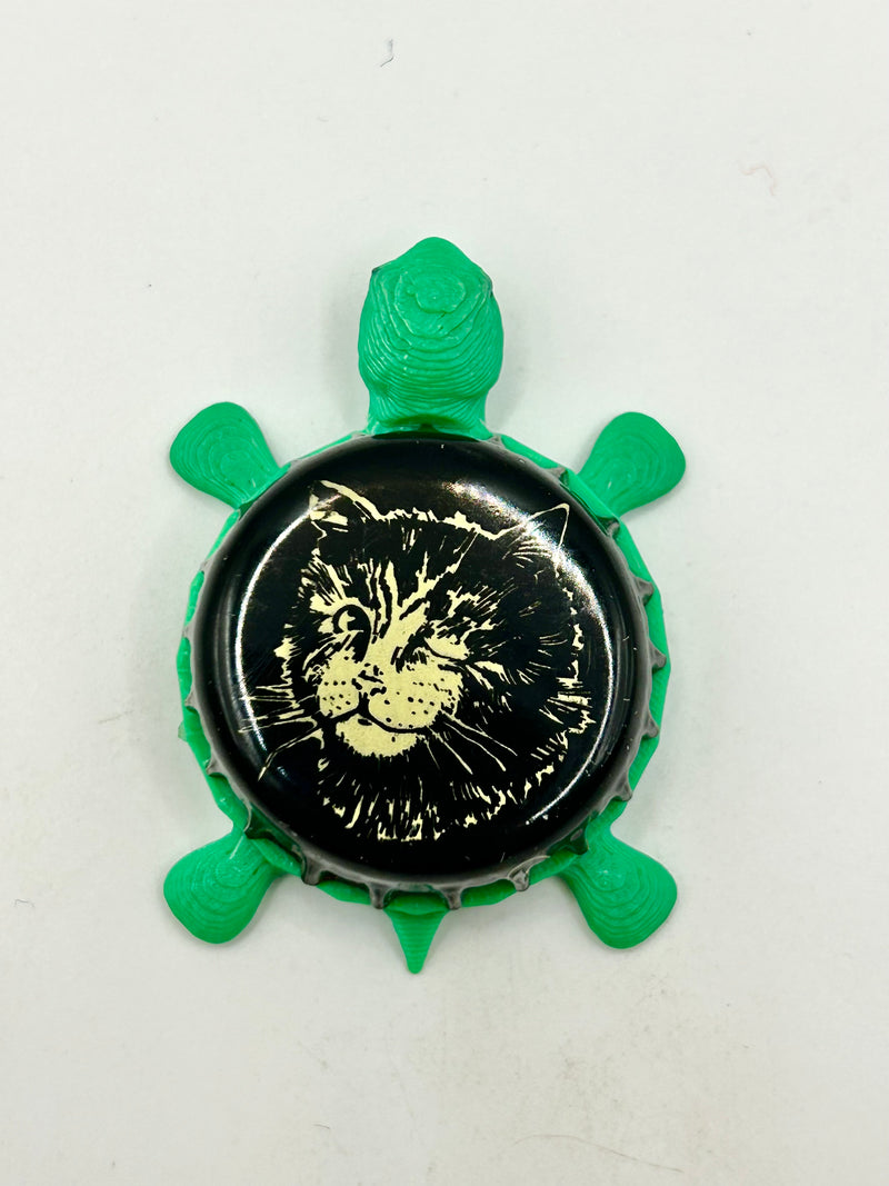 Robinsons Old Tom - Bottle Cap Magnet Turtle (Copy) Shell Shocked Art
