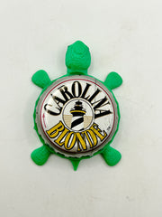 Carolina Blonde - Bottle Cap Magnet Turtle Shell Shocked Art
