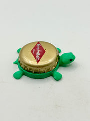 Grain Belt Beer (Vintage) - Bottle Cap Magnet Turtle Shell Shocked Art