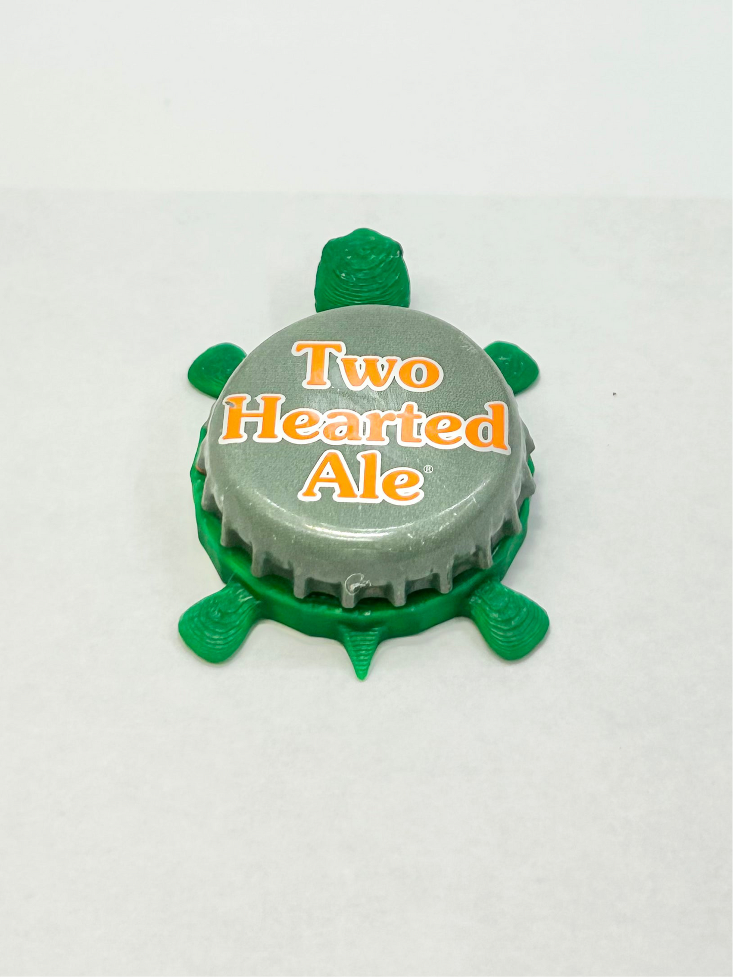 Bell’s Two Hearted Ale (Text) - Bottle Cap Magnet Turtle