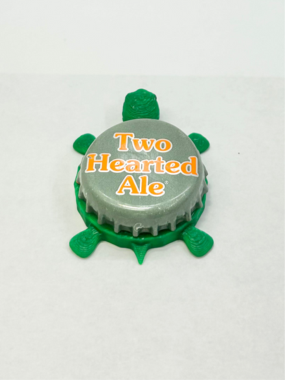 Bell’s Two Hearted Ale (Text) - Bottle Cap Magnet Turtle Shell Shocked Art