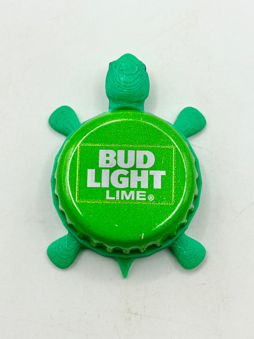 Bud Light Lime (Variation 2) - Bottle Cap Magnet Turtle (Copy) Shell Shocked Art