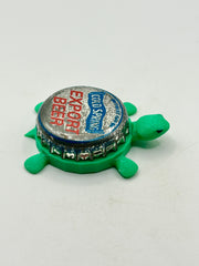 Cold Spring Brewing - Bottle Cap Magnet Turtle Shell Shocked Art