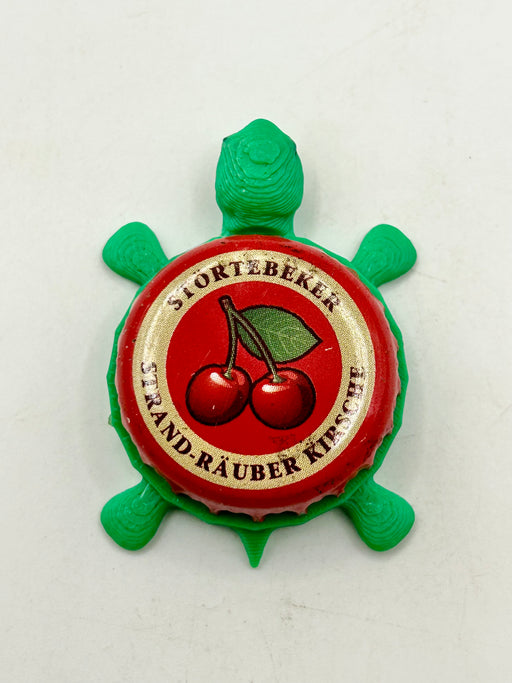 Stortebeker Brewing - Bottle Cap Magnet Turtle Shell Shocked Art