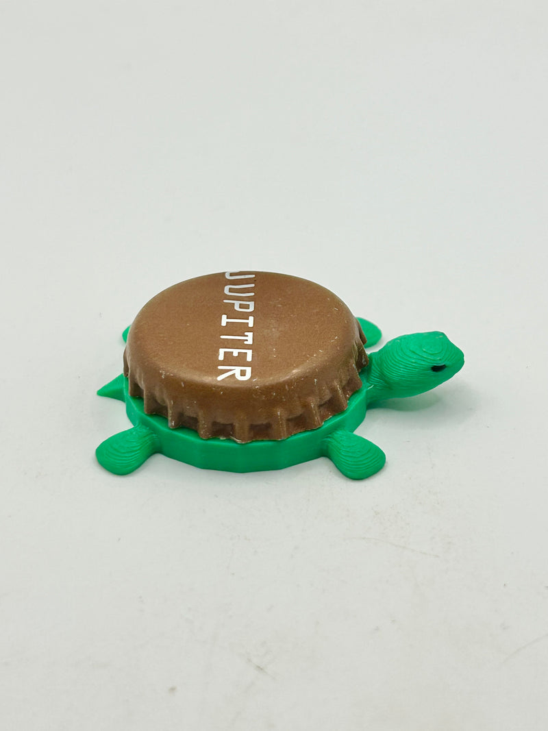 Bell's Jupiter - Bottle Cap Magnet Turtle (Copy) Shell Shocked Art
