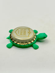 Lone Star Beer (Vintage Variation) - Bottle Cap Magnet Turtle Shell Shocked Art