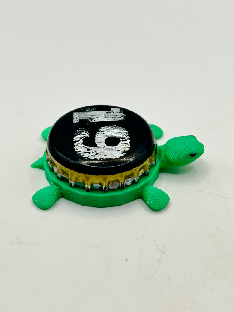 Coors 1919 Batch (Prohibition) - Bottle Cap Magnet Turtle Shell Shocked Art