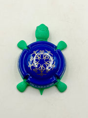 Nicolas Feuillatte Champagne (Blue) - Bottle Cap Magnet Turtle Shell Shocked Art