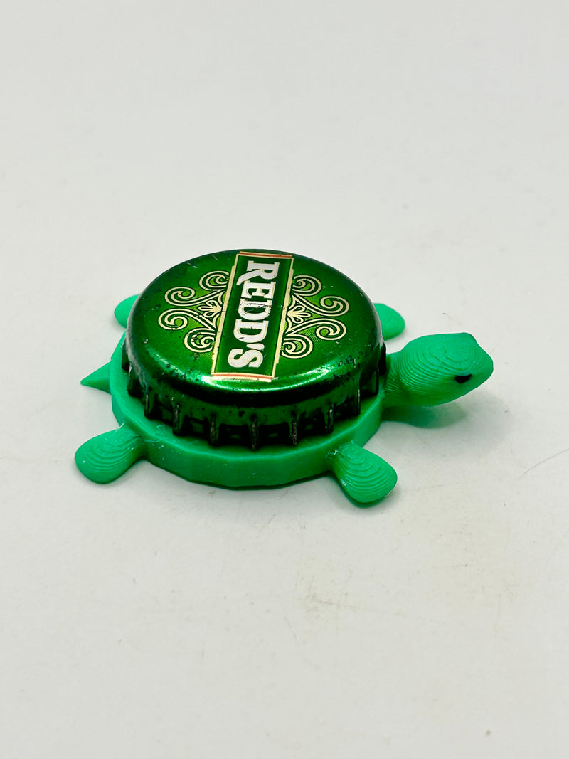 Redd’s (Poland) - Bottle Cap Magnet Turtle Shell Shocked Art