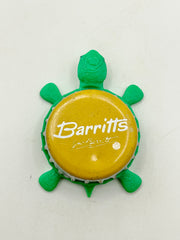 Barritts Ginger Beer - Bottle Cap Magnet Turtle (Copy) Shell Shocked Art