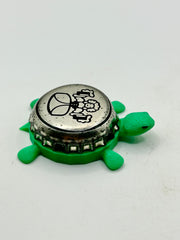Trumer Pils (Austria) - Bottle Cap Magnet Turtle Shell Shocked Art