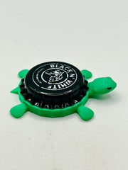 Black N White Brewing - Bottle Cap Magnet Turtle (Copy) Shell Shocked Art