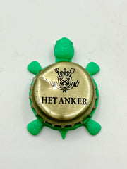 Het Anker (Belgium) - Bottle Cap Magnet Turtle Shell Shocked Art