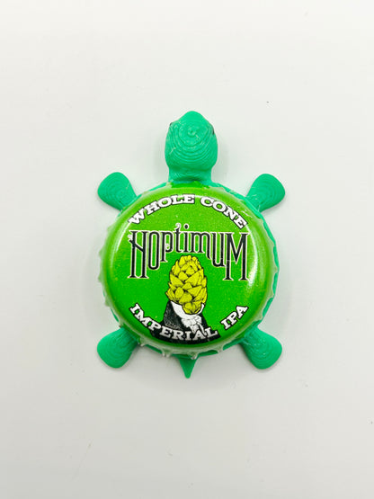 Sierra Nevada - Hoptimum Whole Cone Imperial IPA - Bottle Cap Magnet Turtle Shell Shocked Art