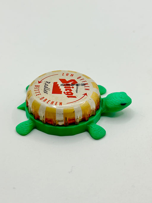 Stiegl Radler Beer (Austrian Beer) - Bottle Cap Magnet Turtle Shell Shocked Art