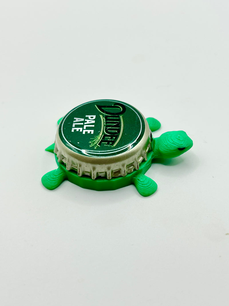 Dundee Pale Ale - Bottle Cap Magnet Turtle Shell Shocked Art