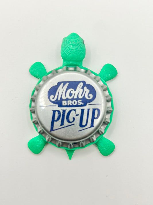 Mohr Bros Pic Up - Bottle Cap Magnet Turtle