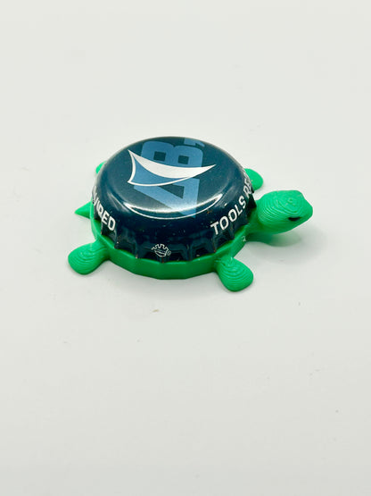 Full Sail Brewing (‘87) - Bottle Cap Magnet Turtle Shell Shocked Art