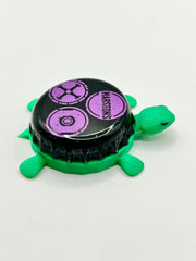 Marston’s Old Empire IPA (Purple) - Bottle Cap Magnet Turtle Shell Shocked Art