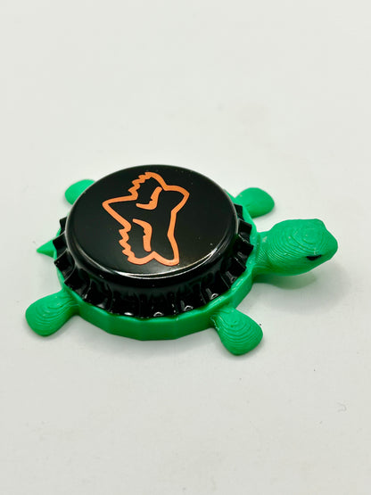 Fox Racing - Bottle Cap Magnet Turtle Shell Shocked Art
