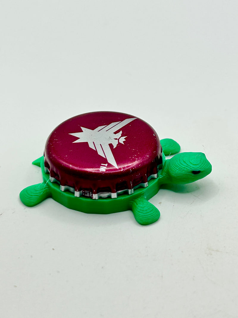Smirnoff Eagle (Maroon) - Bottle Cap Magnet Turtle